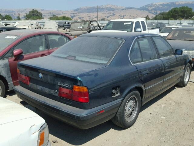 WBAHE6324SGF30504 - 1995 BMW 540 I AUTO GREEN photo 4