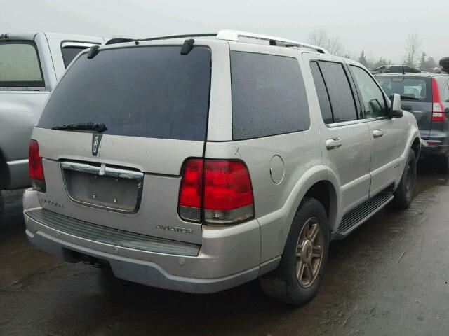 5LMEU88H14ZJ49658 - 2004 LINCOLN AVIATOR 棕色 照片 4