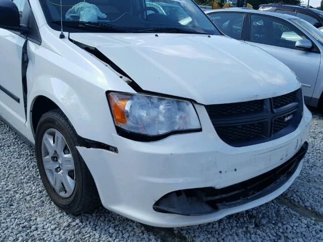 2C4JRGAG3DR609416 - 2013 RAM TRADESMAN WHITE photo 9