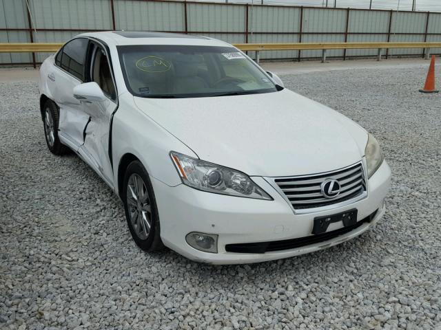 JTHBK1EG6B2423573 - 2011 LEXUS ES 350 WHITE photo 1