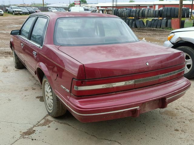 3G4AG55M4RS606573 - 1994 BUICK CENTURY SP MAROON photo 3