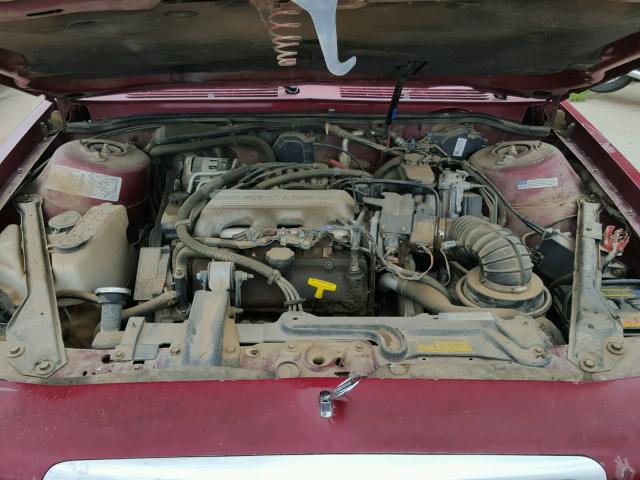3G4AG55M4RS606573 - 1994 BUICK CENTURY SP MAROON photo 7