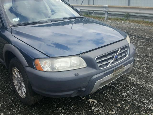 YV4SZ592071278625 - 2007 VOLVO XC70 BLUE photo 9