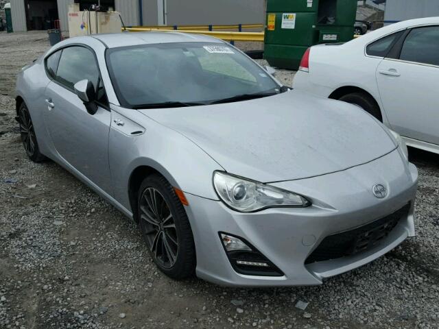 JF1ZNAA1XD1728873 - 2013 TOYOTA SCION FR-S ვერცხლისფერი ფოტო 1