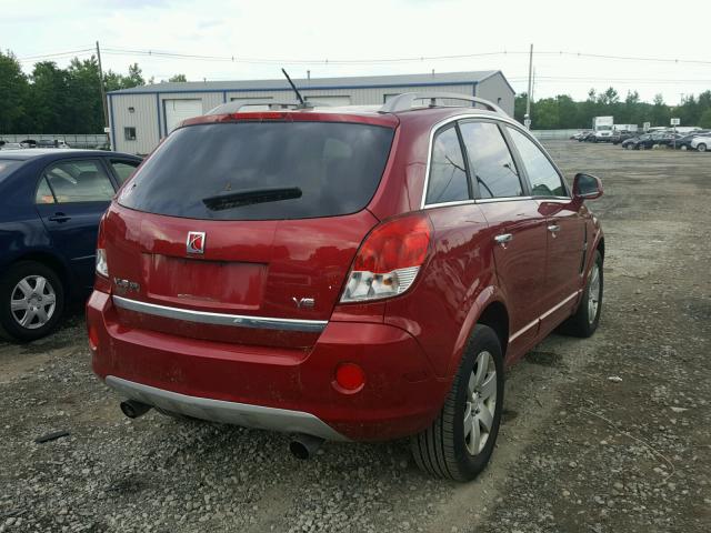 3GSALEE77AS583860 - 2010 SATURN VUE XR RED photo 4