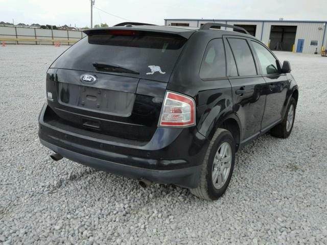 2FMDK36C48BB27595 - 2008 FORD EDGE SE BLACK photo 4