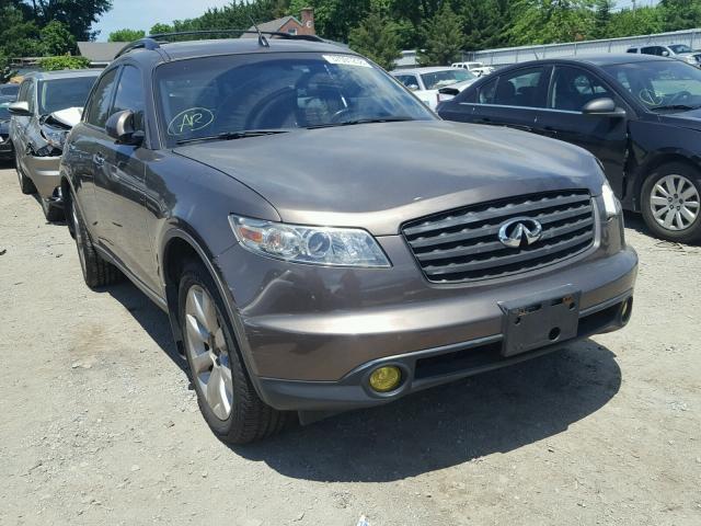 JNRAS08W33X001436 - 2003 INFINITI FX35 BROWN photo 1