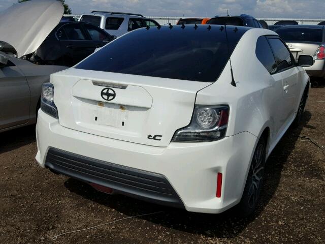 JTKJF5C7XFJ011589 - 2015 TOYOTA SCION TC 白色 照片 4