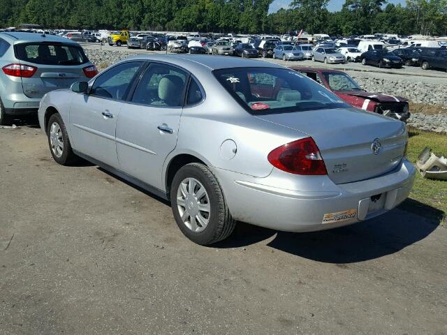 2G4WC532351348104 - 2005 BUICK LACROSSE C SILVER photo 3