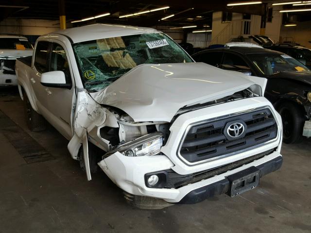 3TMCZ5AN1HM045872 - 2017 TOYOTA TACOMA DOU თეთრი ფოტო 1