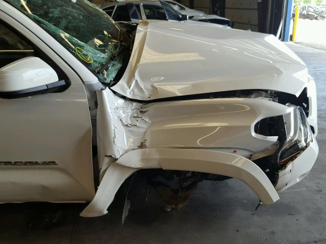 3TMCZ5AN1HM045872 - 2017 TOYOTA TACOMA DOU თეთრი ფოტო 9