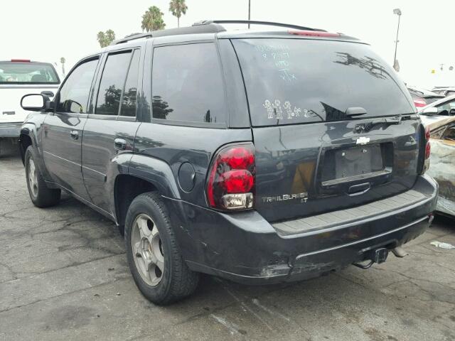 1GNDS13S662161813 - 2006 CHEVROLET TRAILBLAZE GRAY photo 3