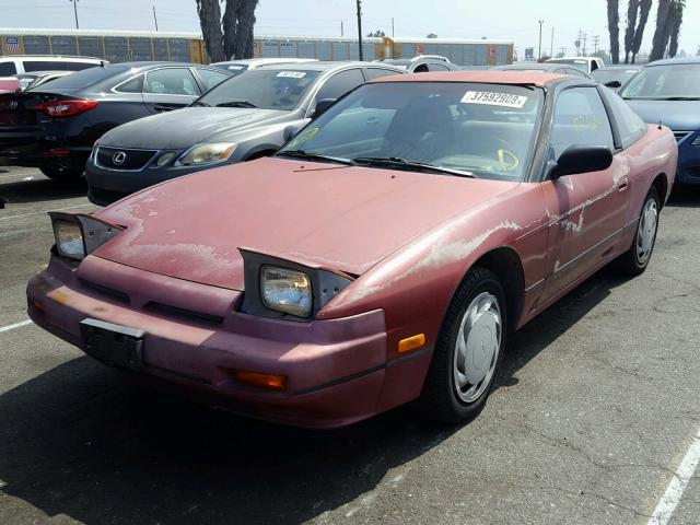 JN1HS36P8LW119888 - 1990 NISSAN 240SX SE BURGUNDY photo 2