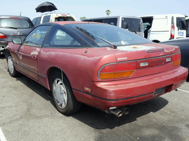 JN1HS36P8LW119888 - 1990 NISSAN 240SX SE BURGUNDY photo 3