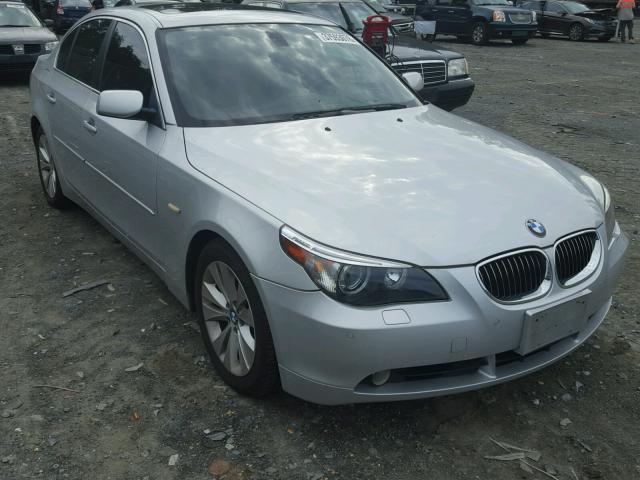 WBANB53506CP02022 - 2006 BMW 550 I SILVER photo 1