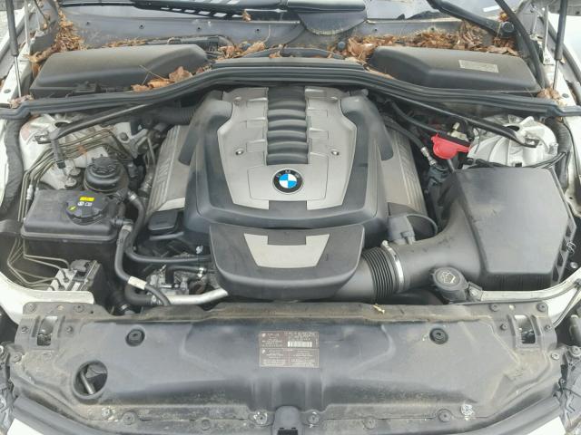WBANB53506CP02022 - 2006 BMW 550 I SILVER photo 7