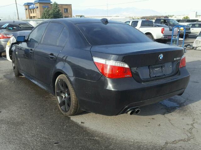 WBANW13568CZ71321 - 2008 BMW 535 I BLACK photo 3