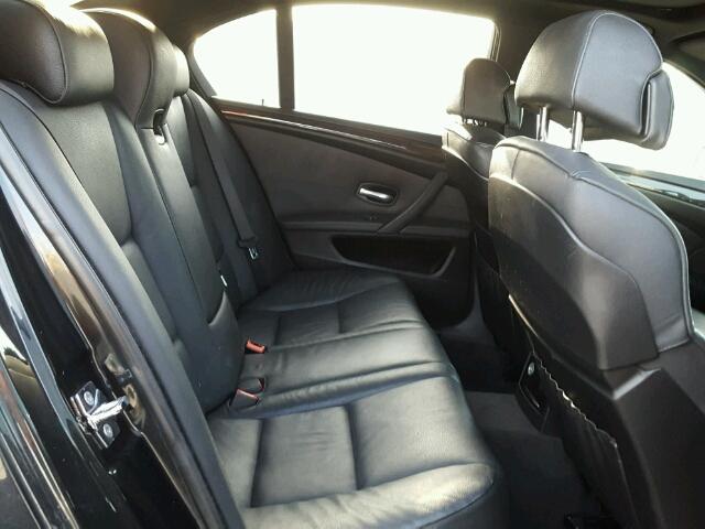WBANW13568CZ71321 - 2008 BMW 535 I BLACK photo 6