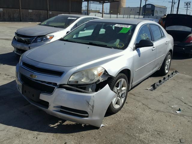 1G1ZG57B59F218459 - 2009 CHEVROLET MALIBU LS Gümüş foto 2