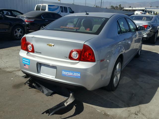 1G1ZG57B59F218459 - 2009 CHEVROLET MALIBU LS Gümüş foto 4