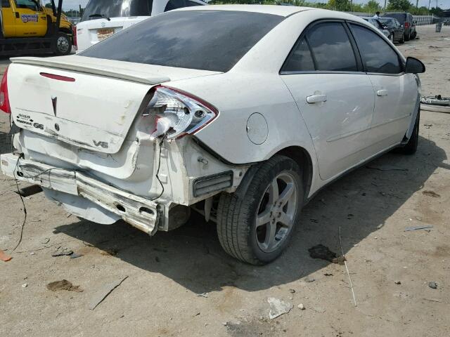 1G2ZG58N874278443 - 2007 PONTIAC G6/SE WHITE photo 4