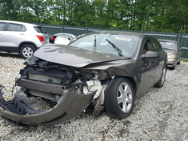 1G1ZB5E11BF223060 - 2011 CHEVROLET MALIBU LS GRAY photo 2