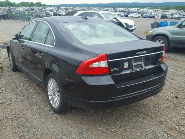 YV1AS982281049905 - 2008 VOLVO S80 3.2 BLACK photo 3