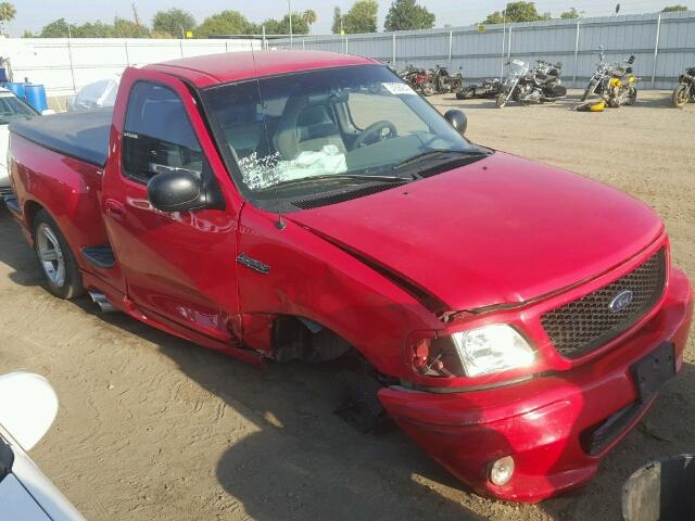 2FTZF0733XCA82721 - 1999 FORD F150 RED photo 1