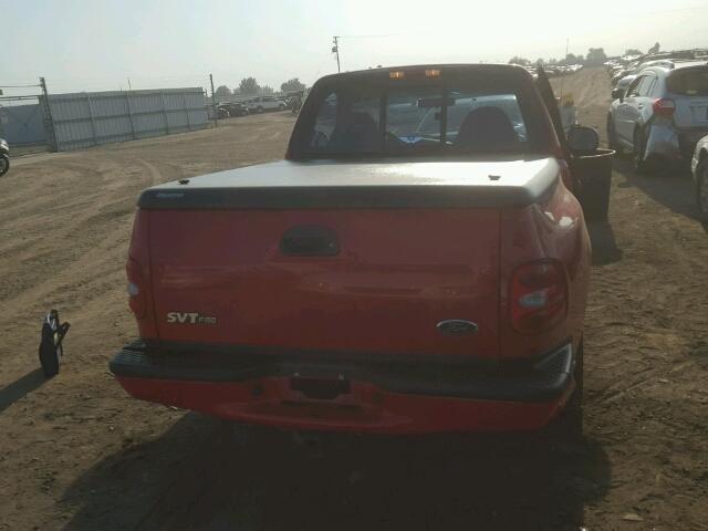 2FTZF0733XCA82721 - 1999 FORD F150 RED photo 6