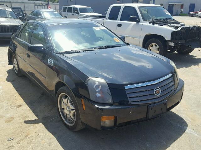 1G6DM577740185002 - 2004 CADILLAC CTS BLACK photo 1