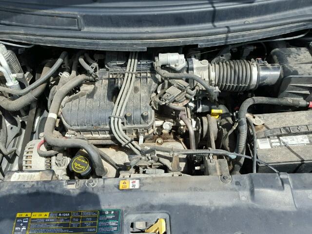 2FMZA51635BA17283 - 2005 FORD FREESTAR S GRAY photo 7