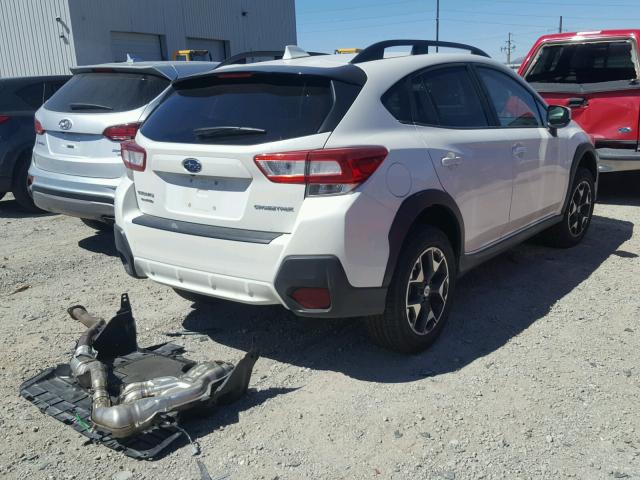 JF2GTABC3JH271738 - 2018 SUBARU CROSSTREK WHITE photo 4