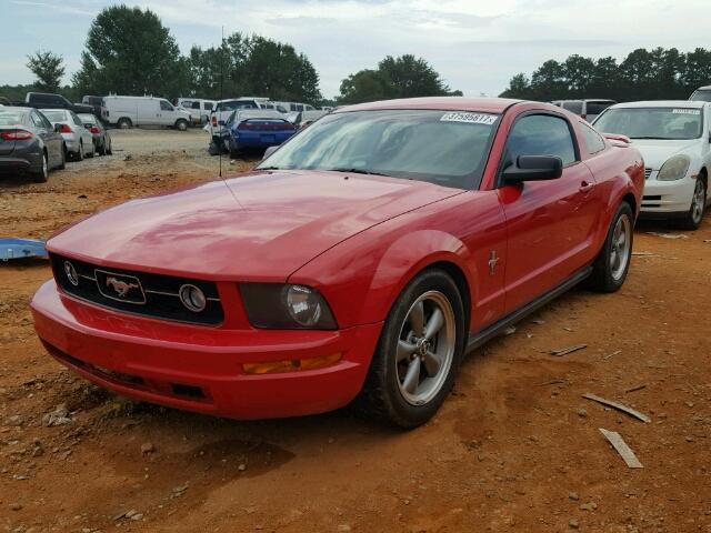1ZVFT80N065230058 - 2006 FORD MUSTANG RED photo 2