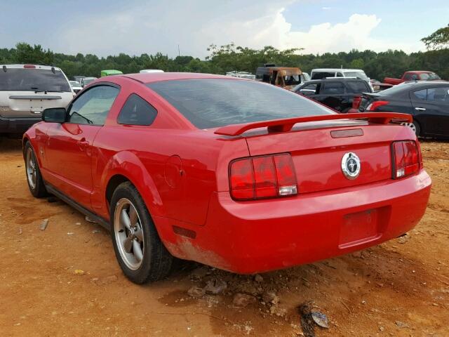 1ZVFT80N065230058 - 2006 FORD MUSTANG RED photo 3