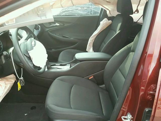 1G1ZB5STXGF313210 - 2016 CHEVROLET MALIBU LS MAROON photo 5