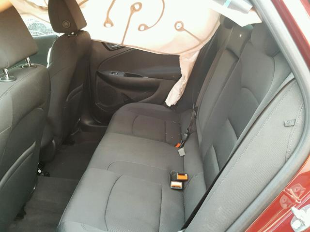 1G1ZB5STXGF313210 - 2016 CHEVROLET MALIBU LS MAROON photo 6