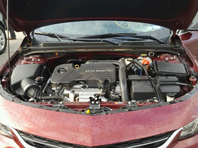 1G1ZB5STXGF313210 - 2016 CHEVROLET MALIBU LS MAROON photo 7