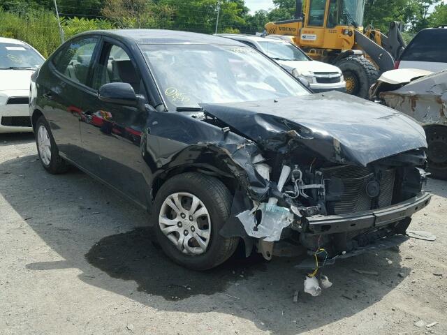 KMHDU4AD5AU128738 - 2010 HYUNDAI ELANTRA BL BLACK photo 1