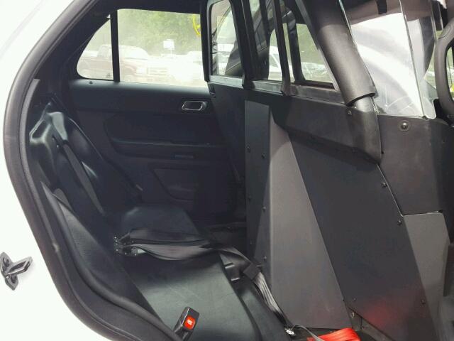 1FM5K8AR1HGD06781 - 2017 FORD EXPLORER P WHITE photo 6