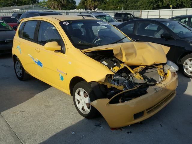 KL1TD66688B038745 - 2008 CHEVROLET AVEO BASE Сары фото 1