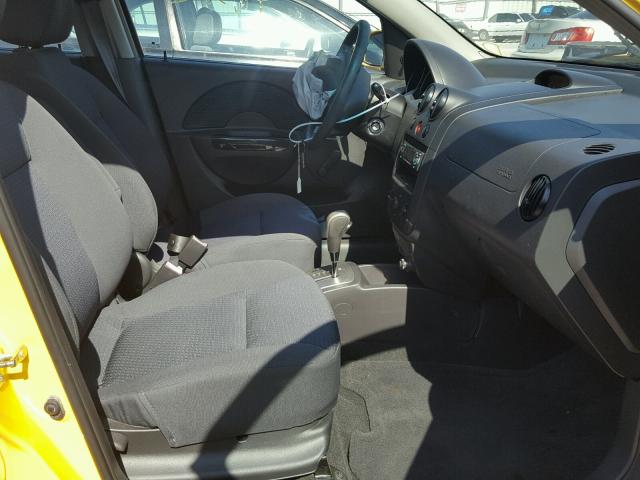 KL1TD66688B038745 - 2008 CHEVROLET AVEO BASE Сары фото 5