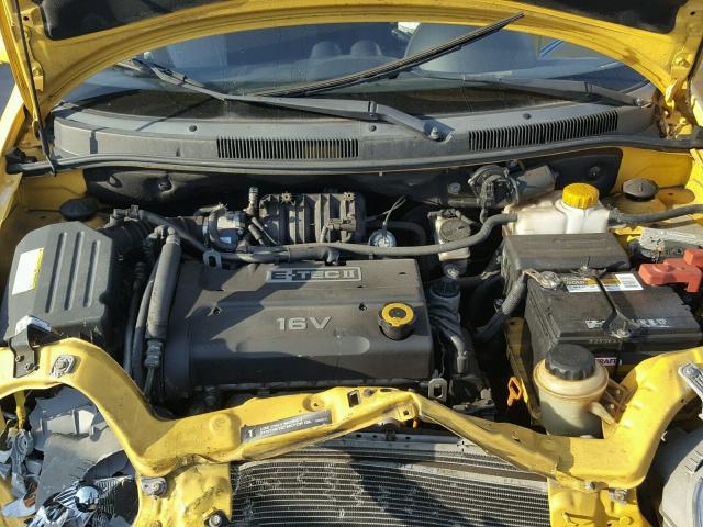 KL1TD66688B038745 - 2008 CHEVROLET AVEO BASE Сары фото 7