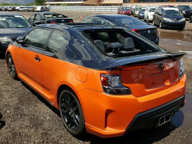 JTKJF5C76FJ005224 - 2015 TOYOTA SCION TC 橙色 照片 3