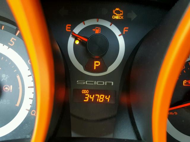 JTKJF5C76FJ005224 - 2015 TOYOTA SCION TC 橙色 照片 8