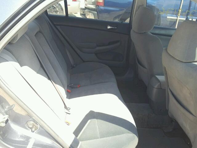 1HGCM66487A026396 - 2007 HONDA ACCORD SE GRAY photo 6