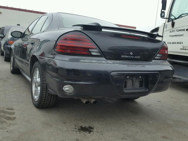 1G2NF52E04M505985 - 2004 PONTIAC GRAND AM S 黑色 照片 3