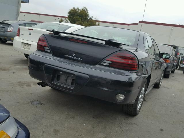 1G2NF52E04M505985 - 2004 PONTIAC GRAND AM S 黑色 照片 4