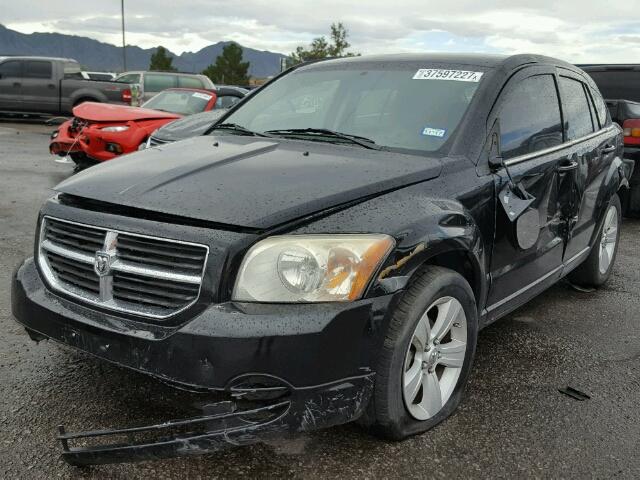 1B3CB4HA3AD585972 - 2010 DODGE CALIBER SX BLACK photo 2