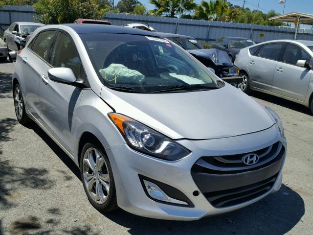 KMHD35LE2DU121359 - 2013 HYUNDAI ELANTRA GT SILVER photo 1