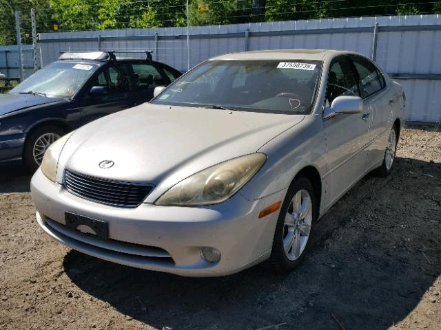 JTHBA30G255132027 - 2005 LEXUS ES 330 SILVER photo 2